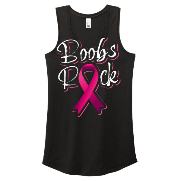 Ladies' Racerback Tank (Boobs Rock) Thumbnail